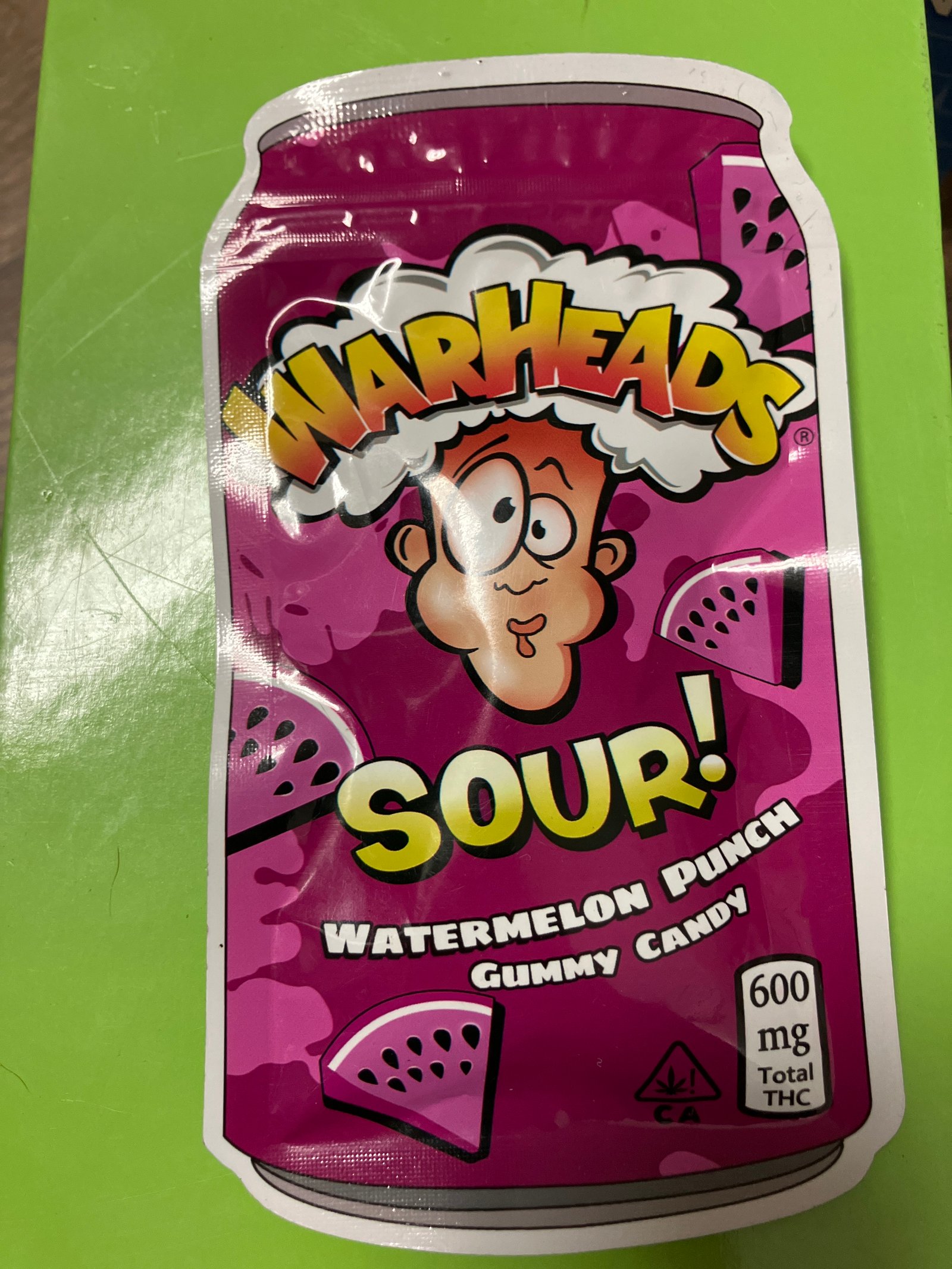 Warheads watermelon punch