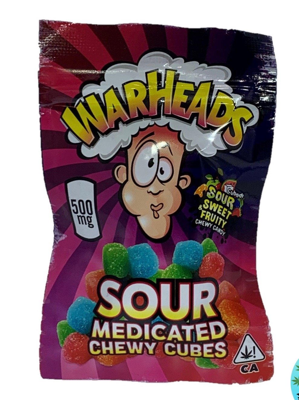 Warheads Sour Chewy Cubes